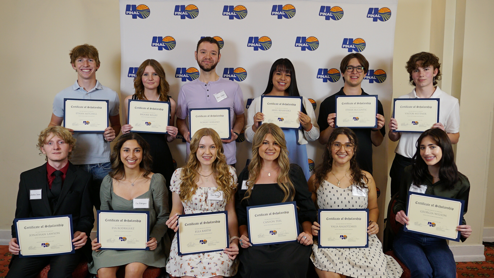 2023 Pinal 40 Scholarship Group Photo